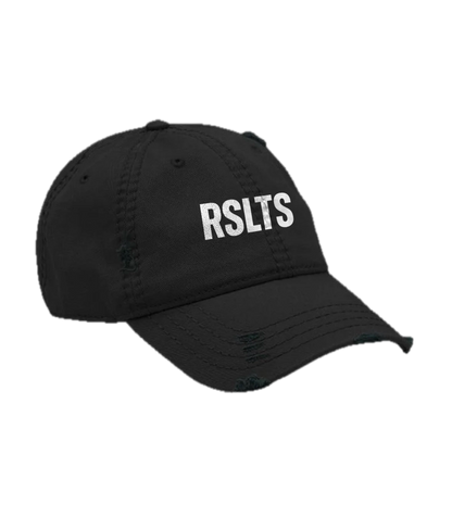RSLTS Distressed Dad Hat