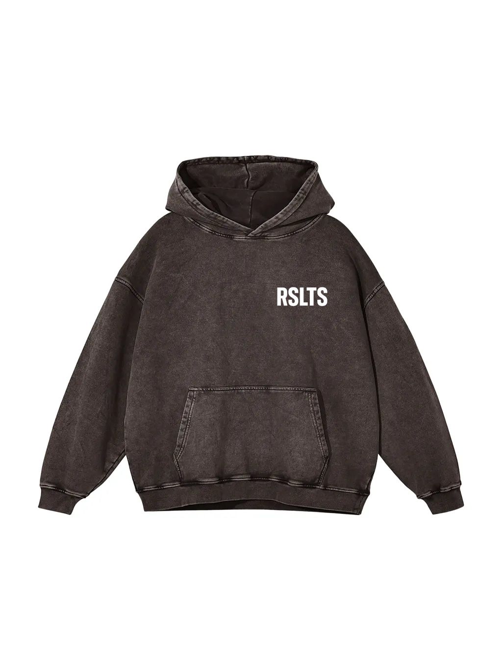 RSLTS Snow Washed Oversized Hoodie