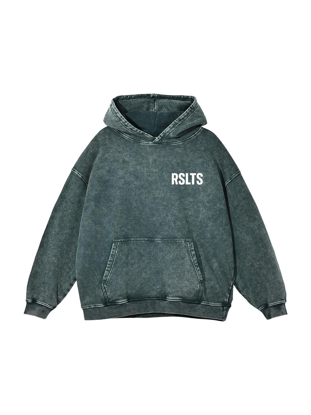RSLTS Snow Washed Oversized Hoodie