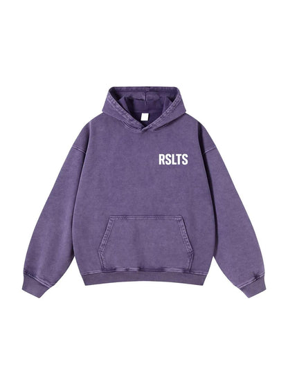 RSLTS Snow Washed Oversized Hoodie
