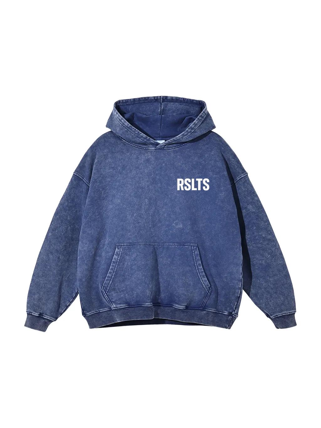 RSLTS Snow Washed Oversized Hoodie