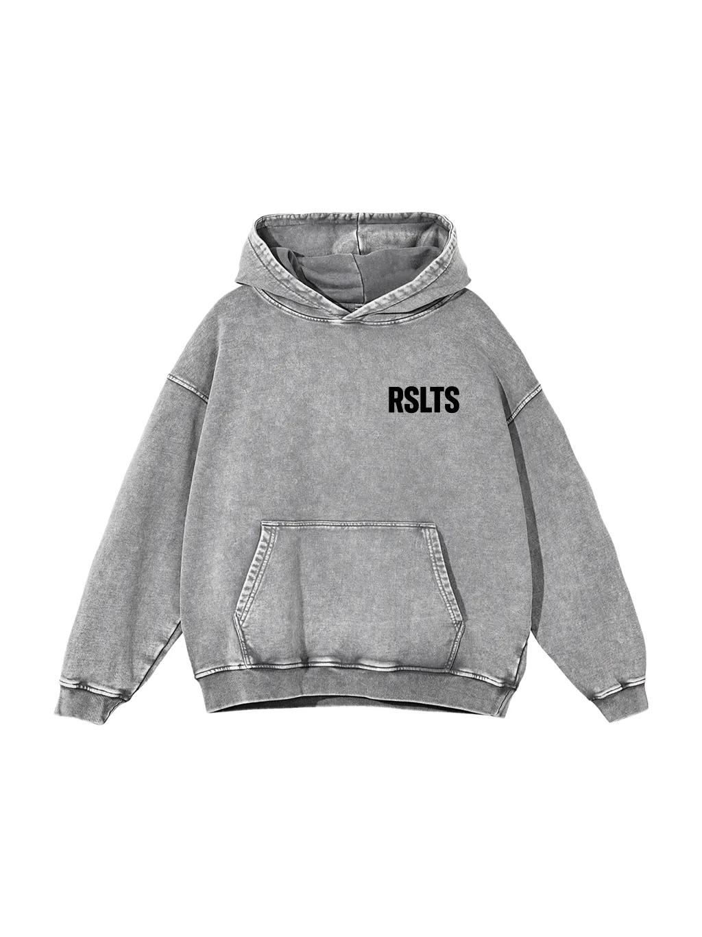 RSLTS Snow Washed Oversized Hoodie