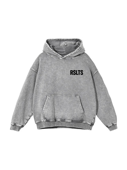 RSLTS Snow Washed Oversized Hoodie