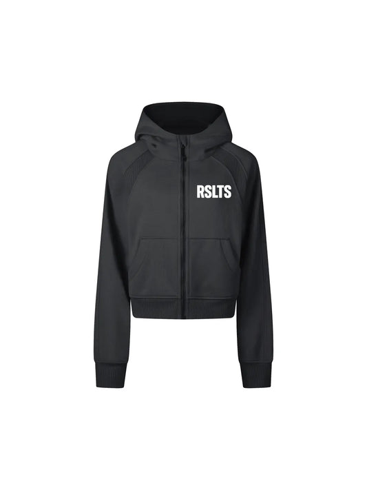 RSLTS Cropped Zip Hoodie — (Women)