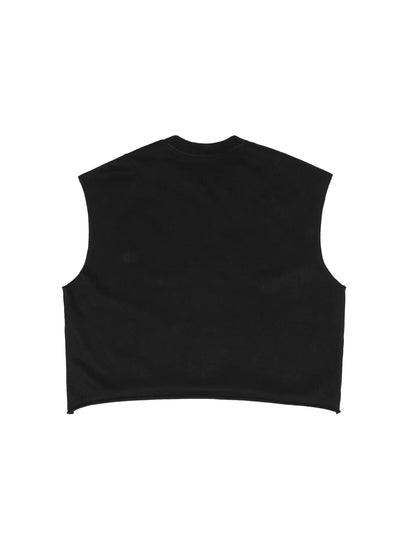 RSLTS Sleeveless Crop Tee